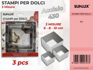 Ételformázó szett 3pcs