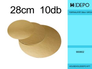 TORTAALÁTÉT 28cm 10PCS