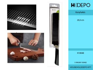 FEKETE NYELŰ KONYHAI KÉS 20.3CM