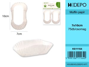 75PC MUFFIN PAPÍR 7*10CM