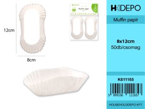 50PC MUFFIN PAPÍR 8*12CM