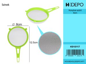 Konyhai szűrő 8cm