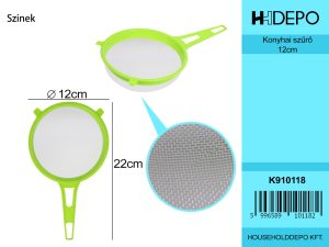 Konyhai szűrő 12cm