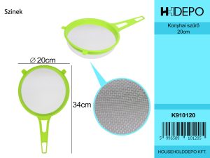 Konyhai szűrő 20cm