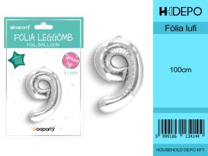 100CM FÓLIA LUFI EZÜST 9