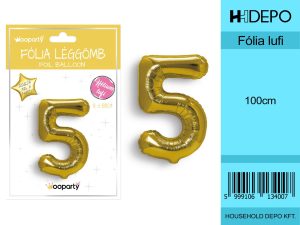 100CM FÓLIA LUFI ARANY 5