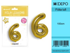 100CM FÓLIA LUFI ARANY 6