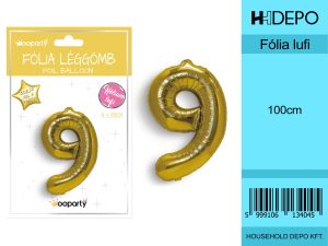 100CM FÓLIA LUFI ARANY 9