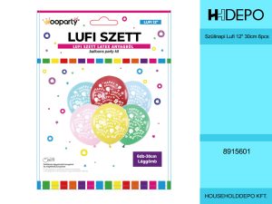 Szülinapi Lufi 12" 30cm 6pcs