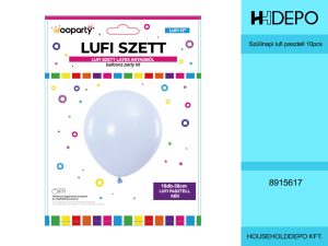 Szülinapi lufi pasztell 10pcs