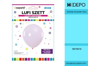 Szülinapi lufi pasztell 10pcs