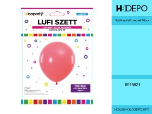 Szülinapi lufi pasztell 10pcs