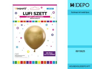 Szülinapi lufi metál 6pcs