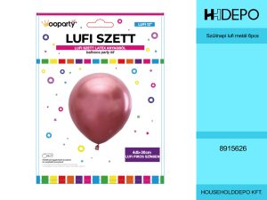 Szülinapi lufi metál 6pcs