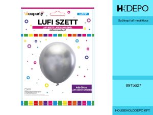 Szülinapi lufi metál 6pcs
