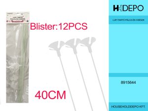 LUFI TARTÓ PÁLCA ÉS CSÉSZE 40CM 12PCS