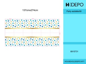 Party asztalterítő