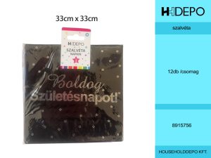 Boldog Születésnapot szalvéta
