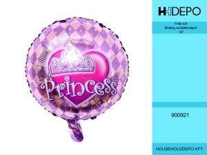 Fólia lufi （hercegno）Boldog születésnapot 18”