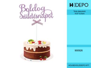 Torta dekoráció