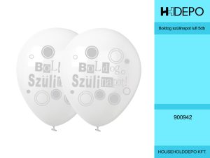 Boldog szülinapot lufi 5db