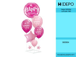 happy birthday Lufi szett 9db