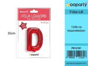 Betű léggömb
