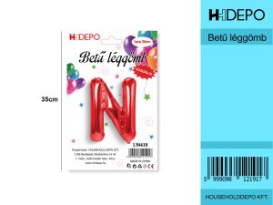 Betű léggömb "N"