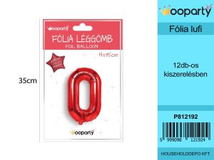 Betű léggömb "O"