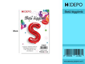 Betű léggömb "S"