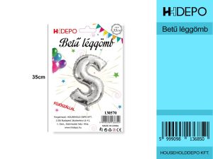 Betű léggömb SEzüst