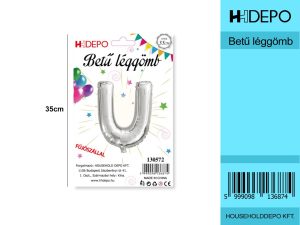Betű léggömb UEzüst