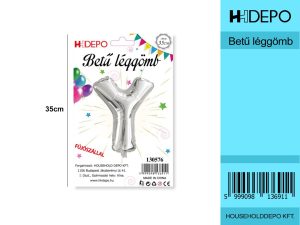 Betű léggömbYEzüst