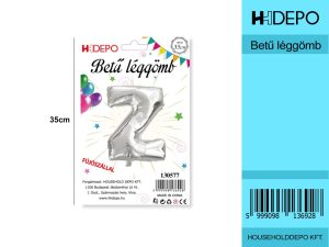 Betű léggömb ZEzüst