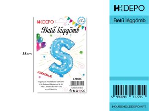 Betű léggömb "S"