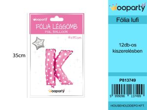 Betű léggömb "K"