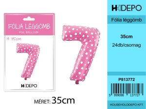 Szám léggömb 7